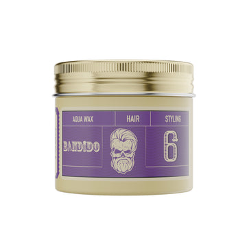 Bandido Aqua Hair Styling Wax (No.6) - Violetta, Medium Hold