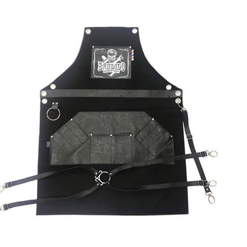 Skin Barber Cape / Svart