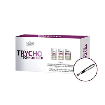 Farmona trycho teknologispesialist styrkende ampuller for svekket og fallende hår 10 x 5 ml